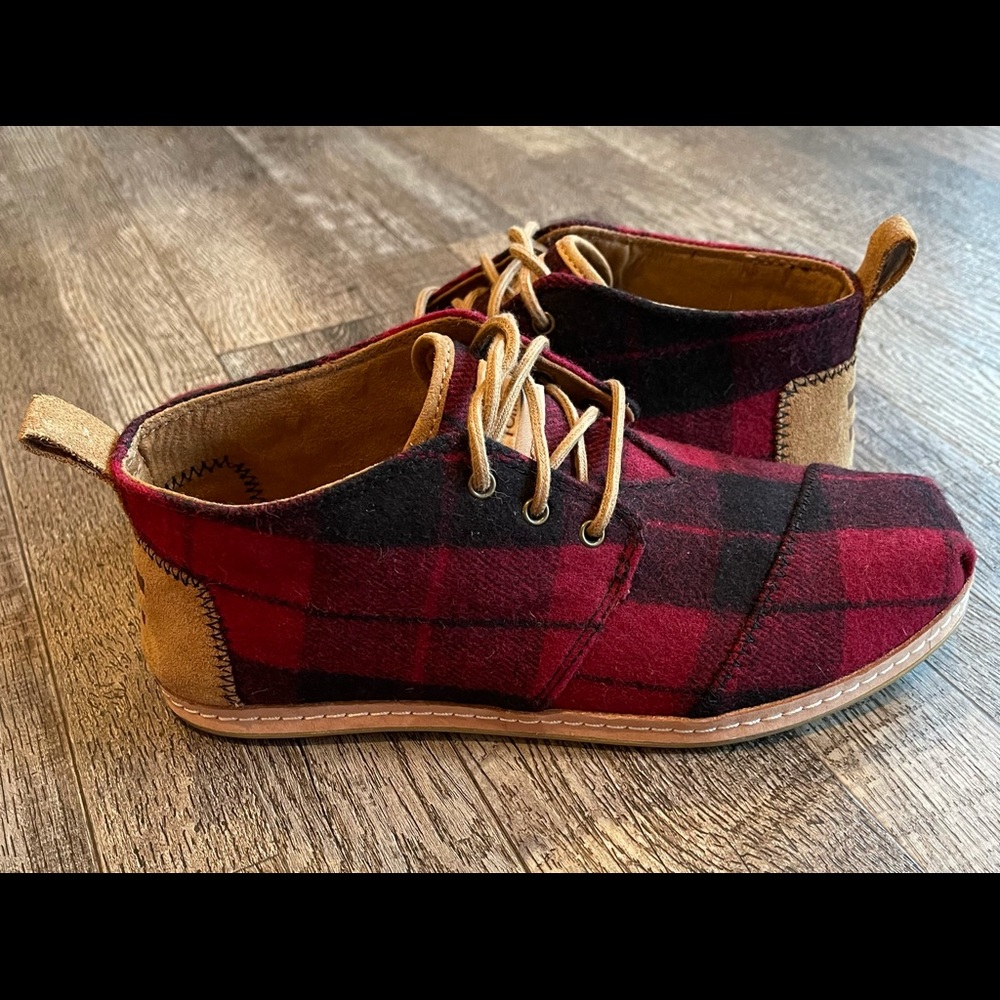 Toms Plaid High Tops